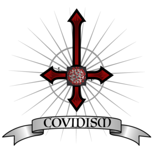 Covidism Religious Symbol